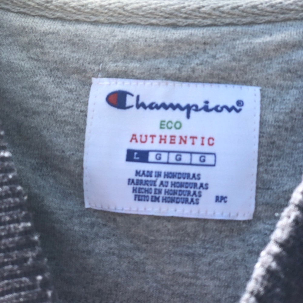 Grey champion crewneck